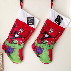 Nightmare Before Christmas Stocking Jack Skellington Oogie Boogie Disney Holiday